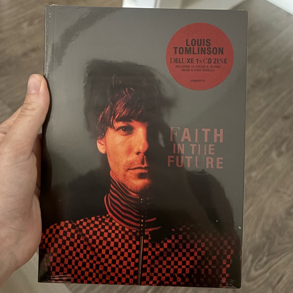 SEALED LOUIS TOMLINSON FAITH IN THE FUTURE DELUXE CD ZINE